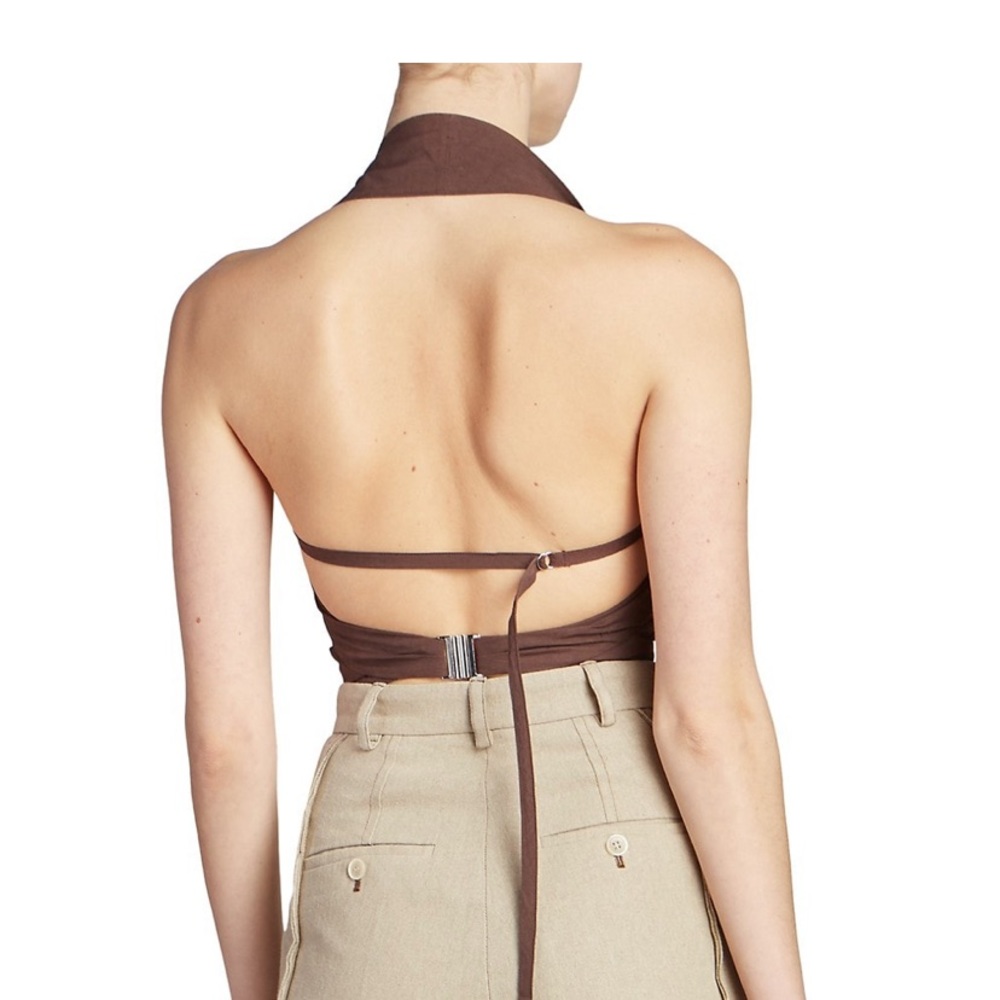 Super stylish halter crop top